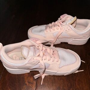 Women's Light Pink Nike Dunks